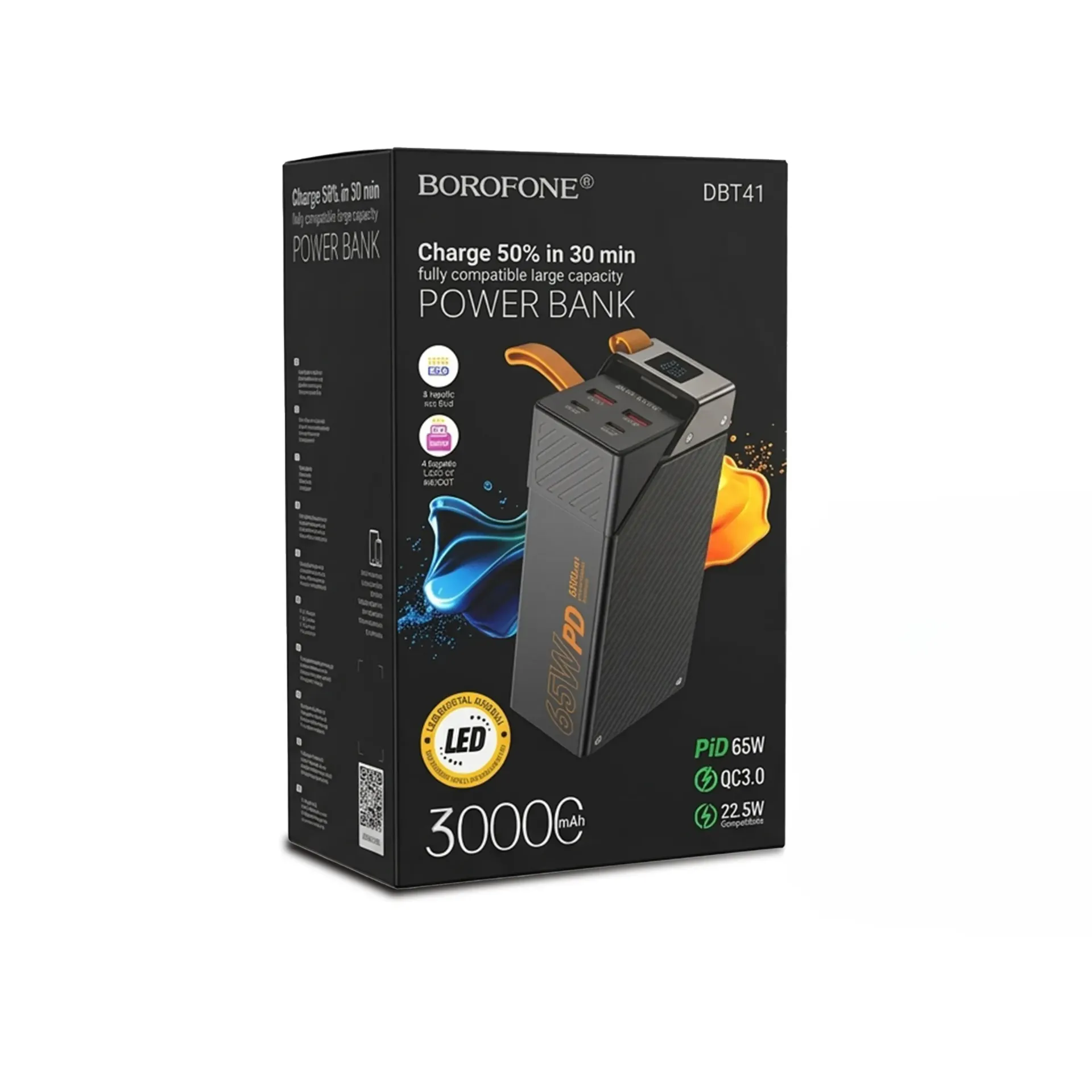 [994783] BOROFONE POWER BANK 30000MAH 65W DBT41