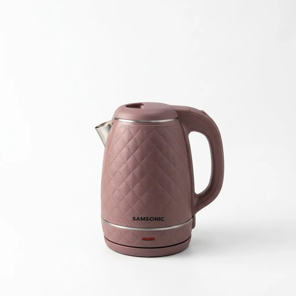 [999469] Samsonic Electric Kettle Sam-118D Brown 1.8L