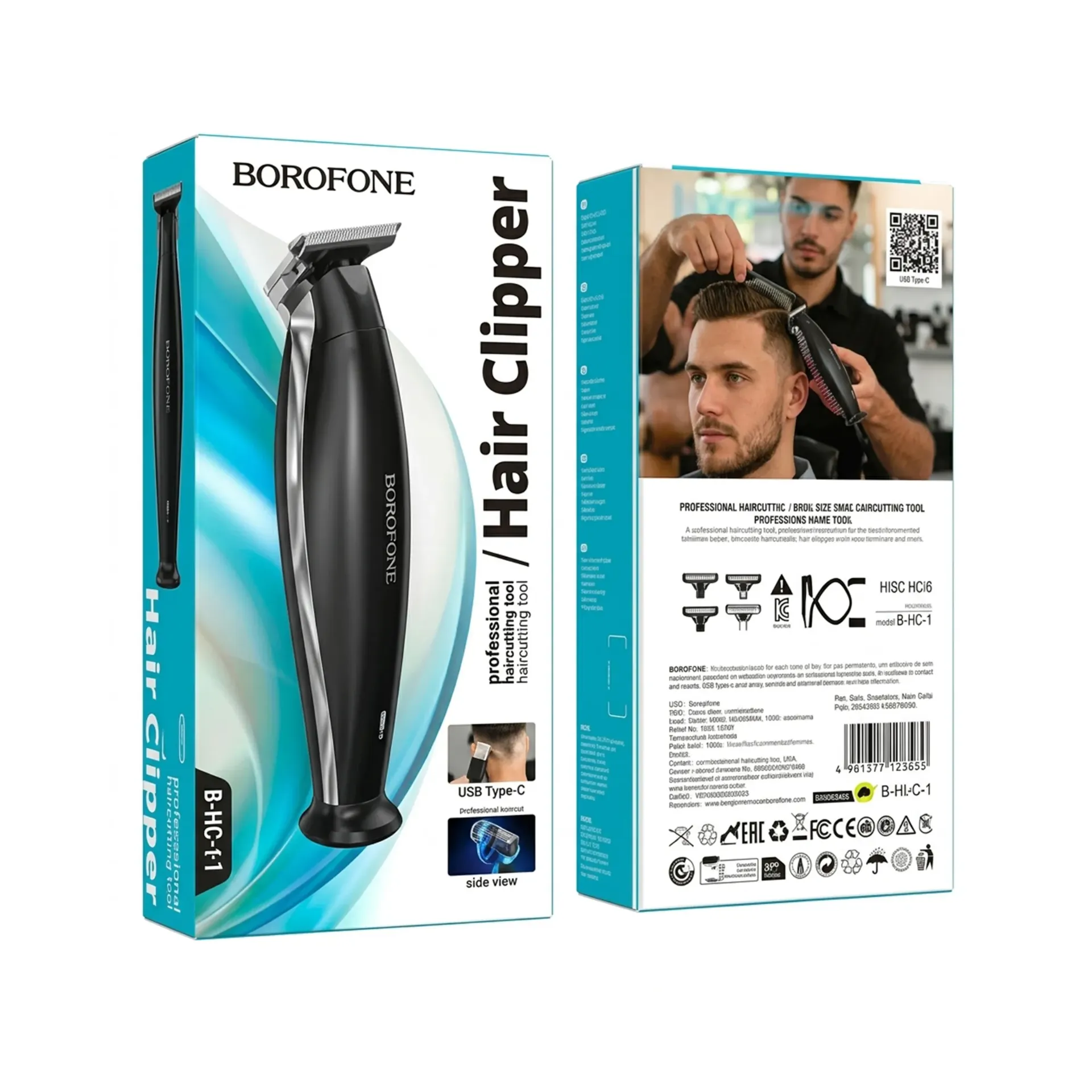 [2507123626] BOROFONE HAIR CLIPPER  DBR15