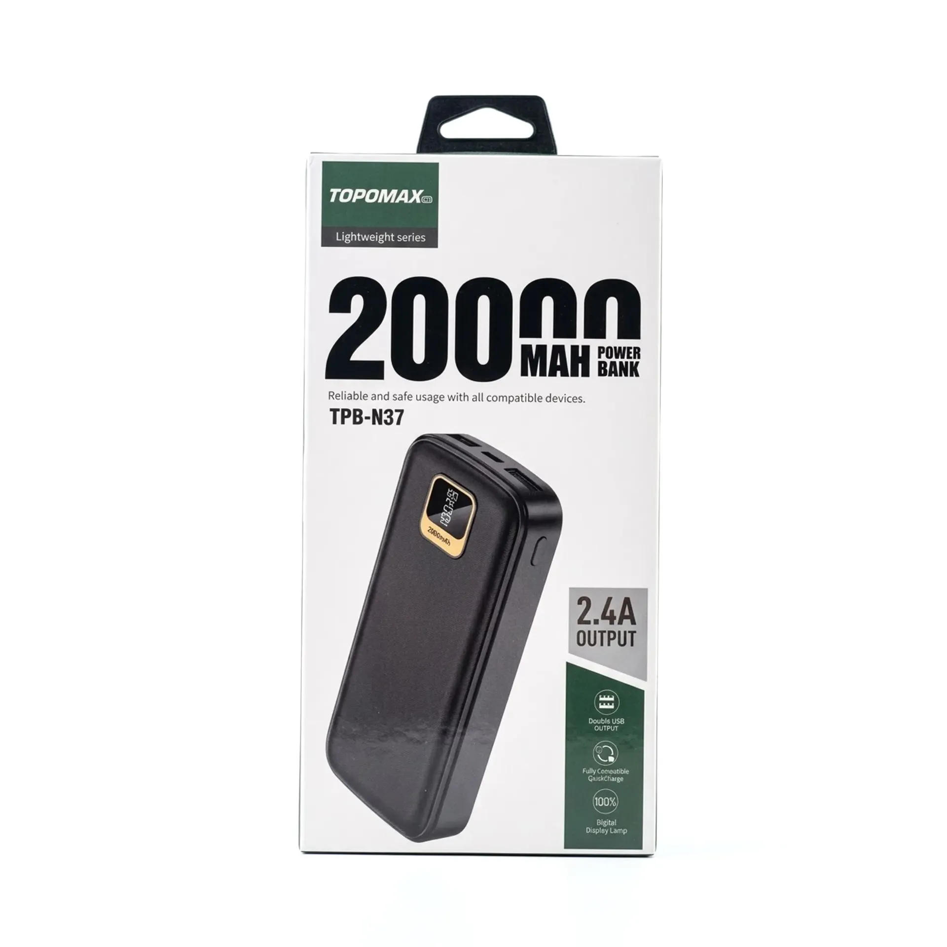 [071012026] TOPOMAX 20000MAH POWER BANK TPB-N37