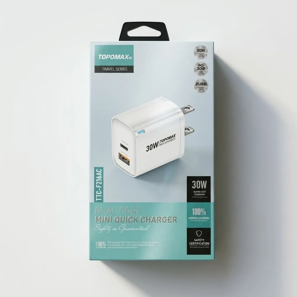 [0710134726] TOPOMAX DUAL PORT MINI QUICK CHANGER TTC-F216AC