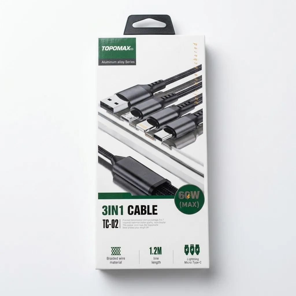 [0710141626] TOPOMAX 3IN1 CABLE TC-02