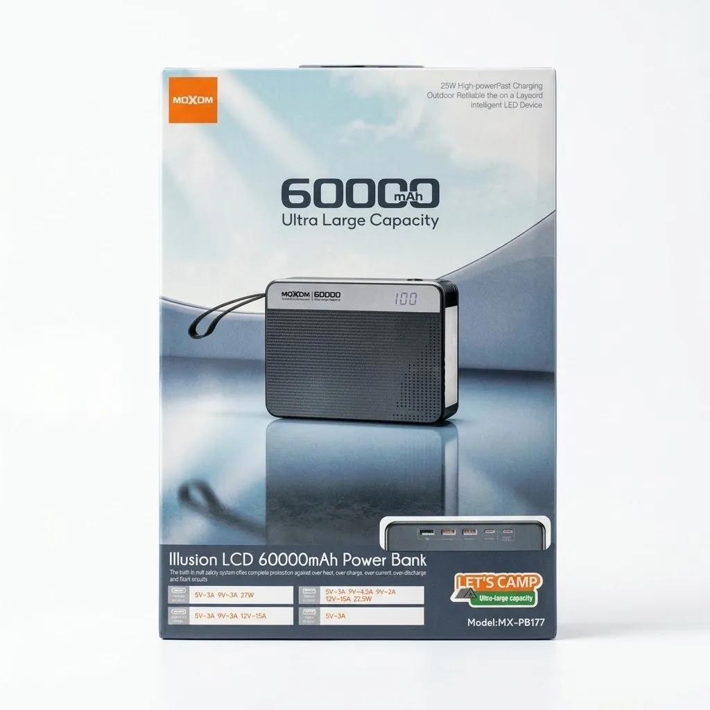 [0710155226] MOXOM 60000MAH MX-PB177