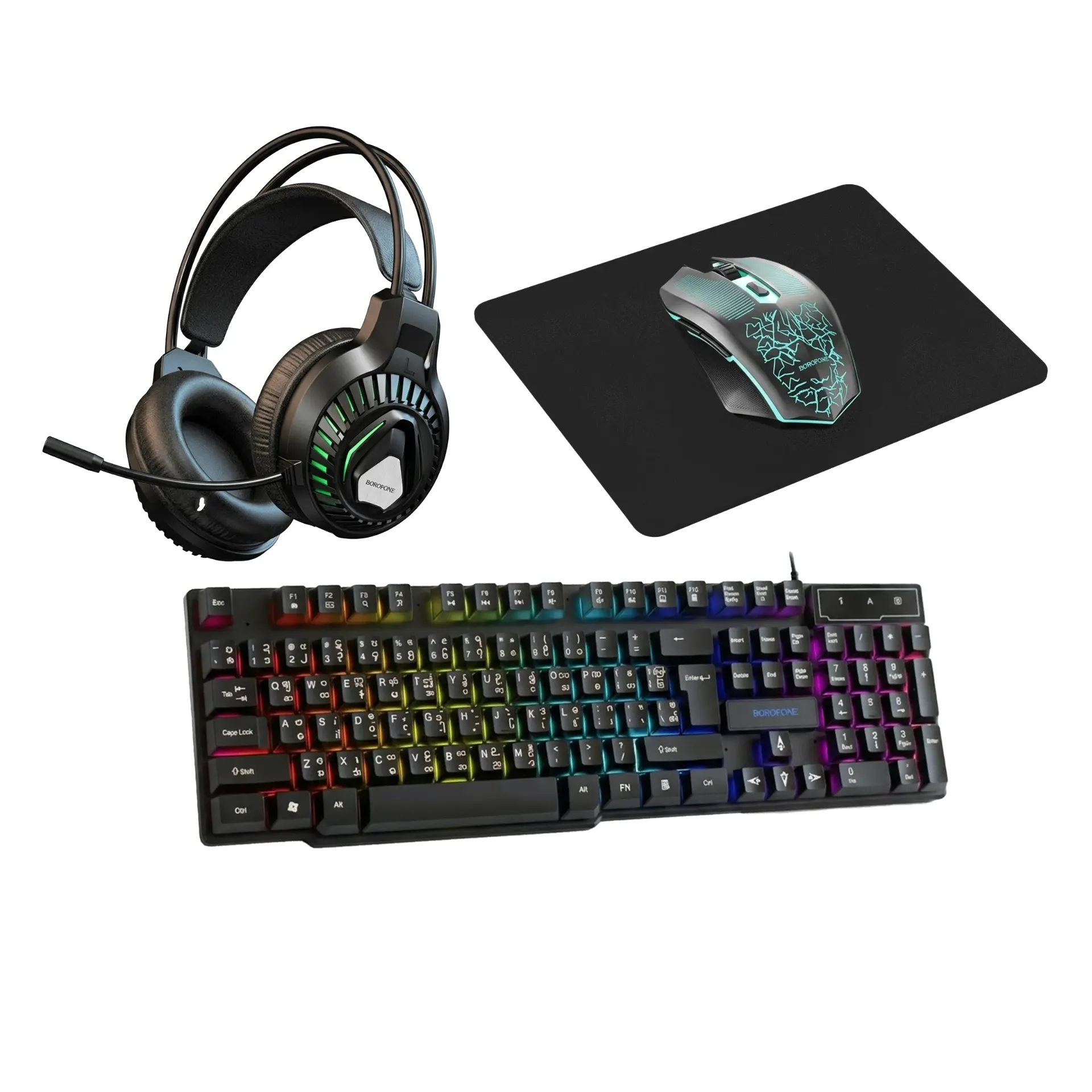 BOROFONE GAMING COMBO 4IN1 DBI16